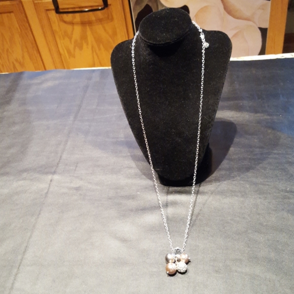 J. Crew Silver tone Necklace - Picture 1 of 7